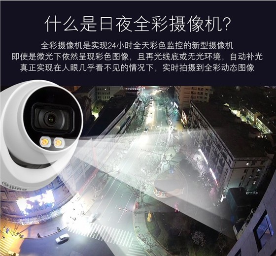 400万半球POE日夜全彩摄像机