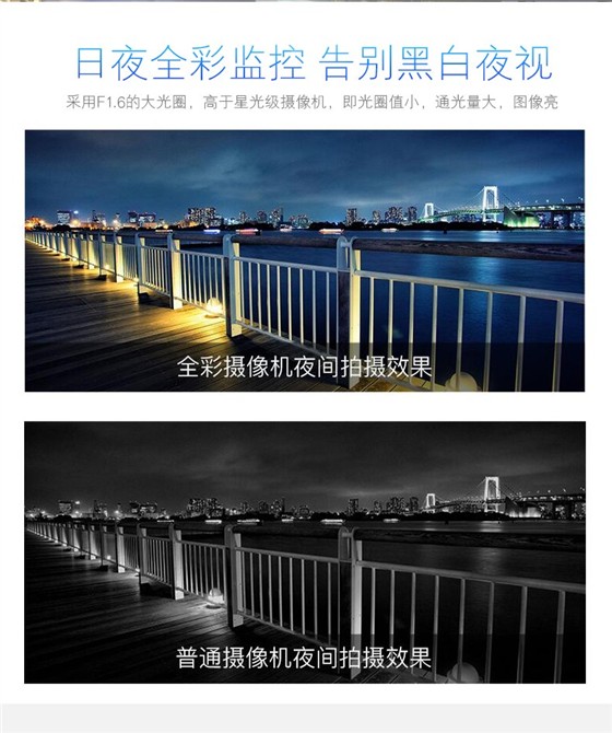 400万半球POE日夜全彩摄像机